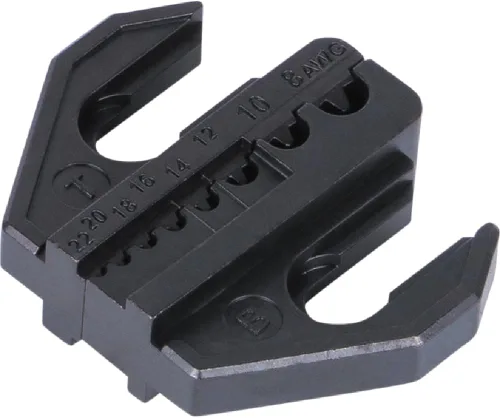Vista 5 de Klein Tools 3000CRKIT Juego de herramientas de crimpado de trinquete, (4) matrices intercambiables para conectores termorretráctiles, no aislados