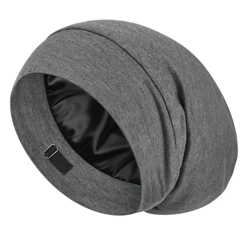 Vista 14 de LULUSILK Gorro de Dormir con Forro de Seda de Morera, Se Acabó el Cabello Encrespado y Enredado, Envoltorio de Cabello de Seda que se Mantiene