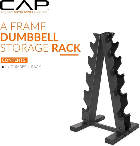 Vista 2 de CAP A-Frame Dumbbell Weight Rack