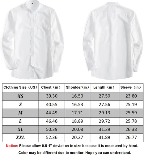 Vista 7 de VANCOOG Camisas de manga larga para hombre, casuales, elegantes y elegantes