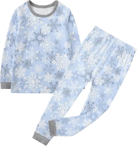 Vista 11 de Owlivia Conjunto de pijama para niños pequeños de 12 meses a 8 años Conejo A-gris