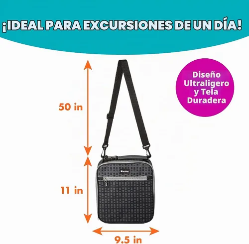 Vista 4 de Bentology Bolsa de almuerzo aislada para niños y tarro de comida de 13 Negro