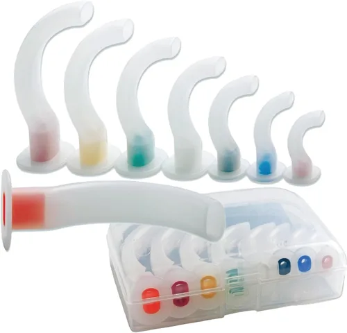 Vista 6 de Dealmed Guedel Airway Kit – Kit desechable para vías respiratorias orales, 8 piezas, ideal para kit de suministros de EMT, kit de primeros auxilios