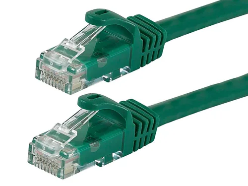 Vista 10 de Monoprice 109843 Flexboot Cable de Parche Ethernet Cat6 - Cable de Red Internet - RJ45, Trenzado, 550Mhz, UTP, Cable de Cobre Puro Desnudo, 24AWG