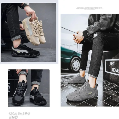 Vista 5 de Zapatos deportivos de malla transpirable para hombre, antideslizantes, ligeros, para verano, minimalistas y descalzos.