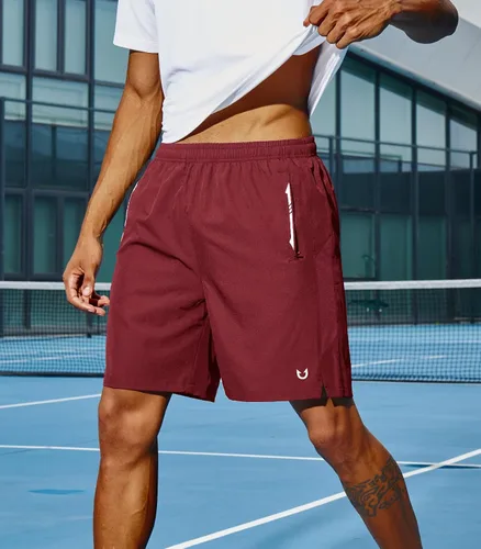 Vista 3 de NORTHYARD Pantalones cortos deportivos para correr para hombre, de 5 pulgadas7 pulgadas, para entrenamiento, gimnasio, tenis, secado rápido