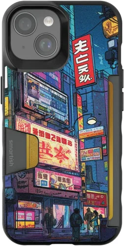 Vista 265 de Smartish - City Height - Funda delgada para iPhone 13, Gripmunk [ligera + protectora], cubierta fina - Compatible con iPhone 13