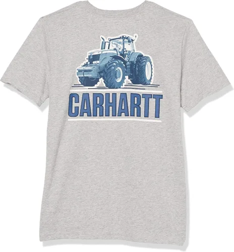 Vista 3 de Carhartt Boys' Short-Sleeve Tractor T-Shirt