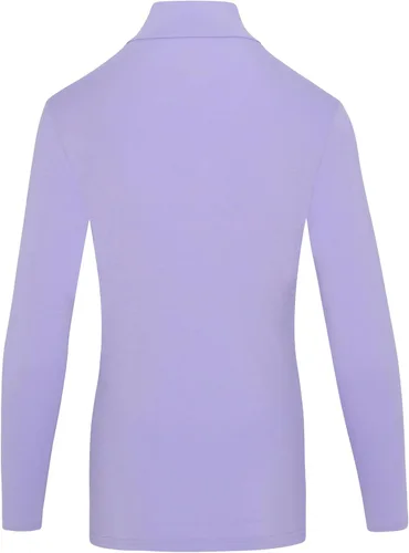 Vista 6 de Natural Uniforms Camiseta de manga larga con cuello alto falso para mujer