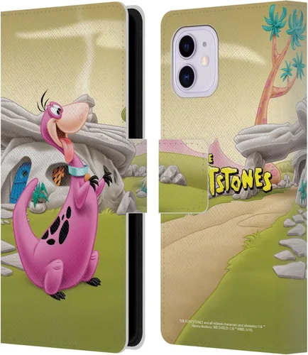 Vista 10 de Head Case Designs Funda de piel con licencia oficial de The Flintstones Bambam Rubble Characters compatible con Apple iPhone 11 Escombros Bambam