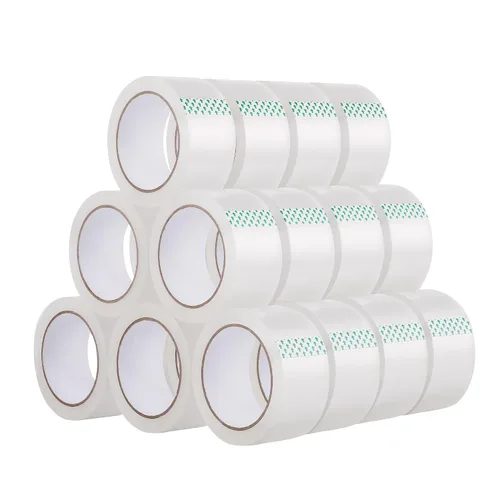 Vista 8 de Lichamp Cinta de embalaje transparente, 12 rollos de repuesto de cinta de embalaje resistente para cajas móviles, suministros de envío por correo