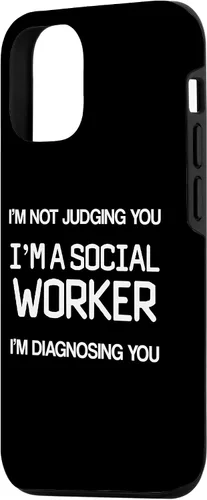 Vista 2 de iPhone 13 Pro Social Work Funda de trabajador social