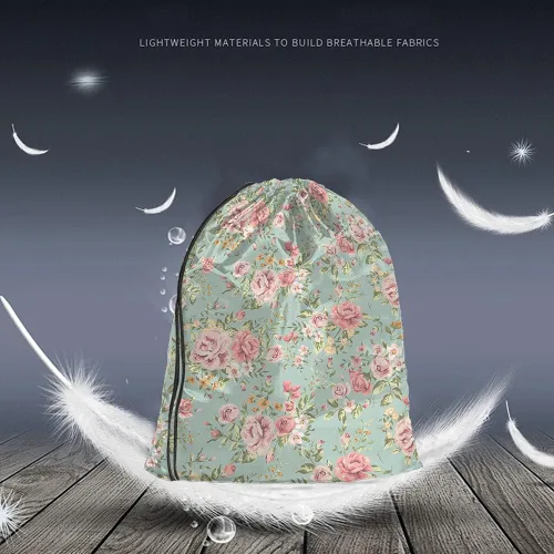Vista 2 de Beabes No Drama Llama Cordón Bolsas Mochila Bolsa Gimnasio Saco Bolsa con Cordón, Multi-a36, Mochilas de viaje