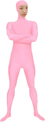 Vista 9 de VSVO Body completo Zentai de cara abierta de elastano para adultos y niños
