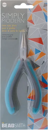 Vista 8 de The Beadsmith Simply Modern Chain Nose Pliers