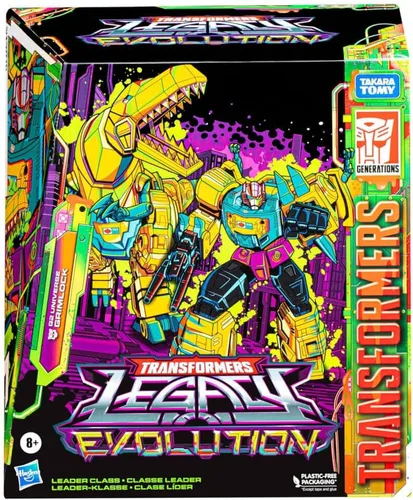 Vista 2 de Hasbro Transformers Legacy Evolution G2 Universe Leader Class Grimlock Exclusivo