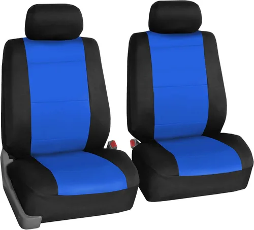 Vista 26 de FH Group Juego completo de fundas de neopreno impermeables para asiento de automóvil, de tres filas y 7 plazas, listas para bolsa de aire