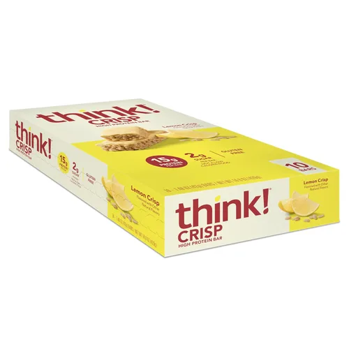 Vista 21 de Think! (thinkThin) Barras ricas en proteína de 20 gramos – Chocolate fundido, 0 gramos de azúcar, sin edulcorantes artificiales, sin gluten, sin