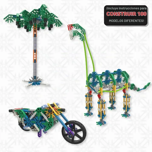 Vista 3 de Conjunto de fichas para armar más de 100 modelos, de K'NEX