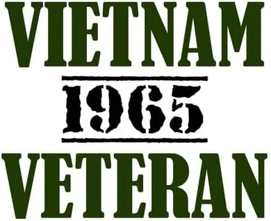 Vista 3 de CafePress Adhesivo ovalado para parachoques de coche de veterano 65 de Vietnam