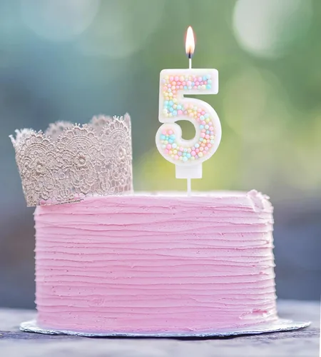Vista 24 de Vela de Cumpleaños Número 0 Macarrón con Purpurina 3D Número 0 Vela Adorno para Pastel para Cumpleaños Boda Aniversario Fiesta Temática Dulce Pastel