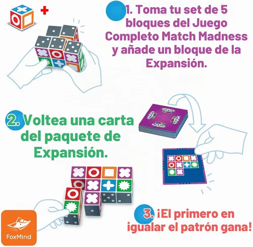 Vista 7 de FoxMind Match Madness Extreme Expansion - 60 nuevas cartas de desafío