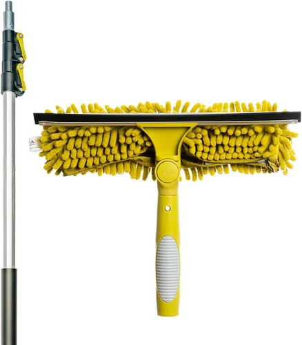 Vista 18 de DOCA - Poste telescópico de 5 a 12 pies, poste de extensión para limpieza, plumero de plumas, kit de lavado de ventanas, rodillo de pintura