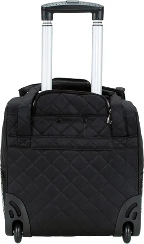 Vista 45 de Rockland Melrose - Maleta con ruedas, de porte vertical, para caber debajo del asiento, Rojo), BF31-RED