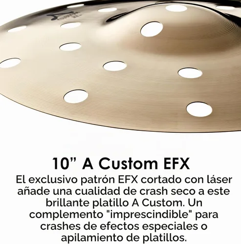 Vista 3 de Zildjian A Custom EFX Splash - 10 pulgadas