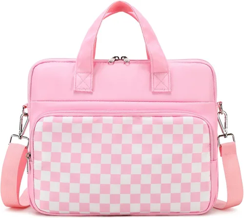 Vista 9 de Funda de transporte para tableta infantil Octsky - Bolsa protectora de 12.5 pulgadas con correa para el hombro, forro suave