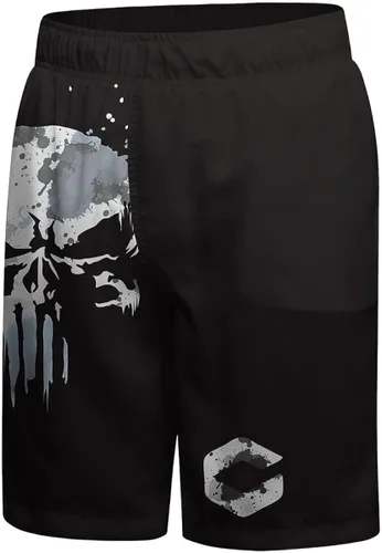 Vista 4 de Red Plume Pantalones cortos de compresión de manga corta y tailandeses para hombre Fight MMA Kick Boxing traje deportivo para hombre