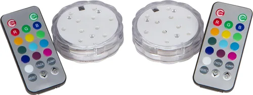 Vista 2 de Trademark Innovations Luces LED para cesta de golf de disco
