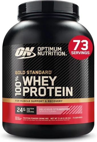 Vista 26 de Optimum Nutrition Estándar dorado 100% Proteína de Suero de Leche en Polvo, Pie de lima, 1.8 Libra