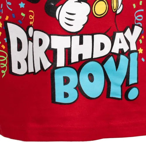 Vista 7 de Disney Mickey Mouse Pixar Toy Story Cars Lion King - Camiseta de cumpleaños para niños grandes
