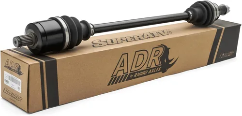 Vista 2 de SuperATV Eje delantero ADR resistente para Polaris Ranger 1000 / XP 1000 (ver ajuste) 1 eje delantero Hecho de acero cromado Eje rentable
