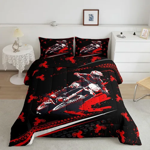 Vista 38 de Feelyou Lindo juego de ropa de cama de ajolote para niños y niñas tamaño twin, juego de edredón de salamandra para niños, mujeres y hombres, edredón