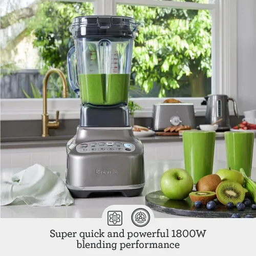 Vista 2 de Breville BBL820SHY Q Home Licuadora, nogal ahumado