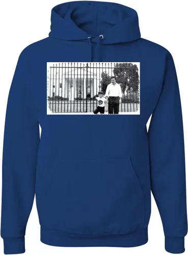 Vista 19 de Pablo Escobar Medellin Cartel Cocaine Cowboys White House Picture Pop Culture Unisex Graphic Sudadera con capucha