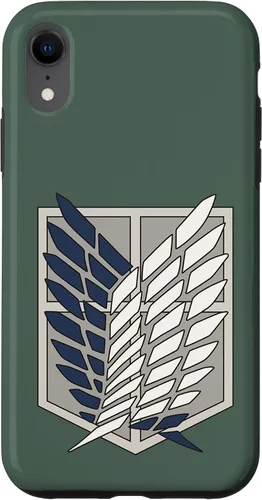Vista 25 de Attack on Titan Funda protectora del regimiento de exploradores de la temporada 4 para iPhone 17
