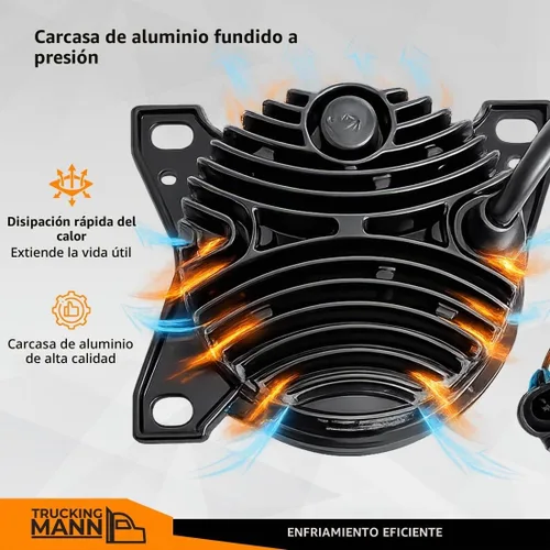 Vista 5 de FV - 2 pares de luces antiniebla LED completas compatibles con Kenworth T660 (2014-2021), Peterbilt 579 (2013-2021) 587 (2011-2016), lámparas