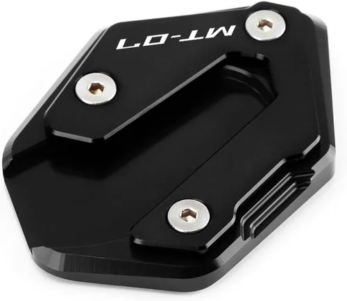 Vista 6 de Placa de soporte de extensión de soporte lateral para motocicleta compatible con YAMAHA MT-07 2014-2023 Soporte de almohadilla de pie Accesorios