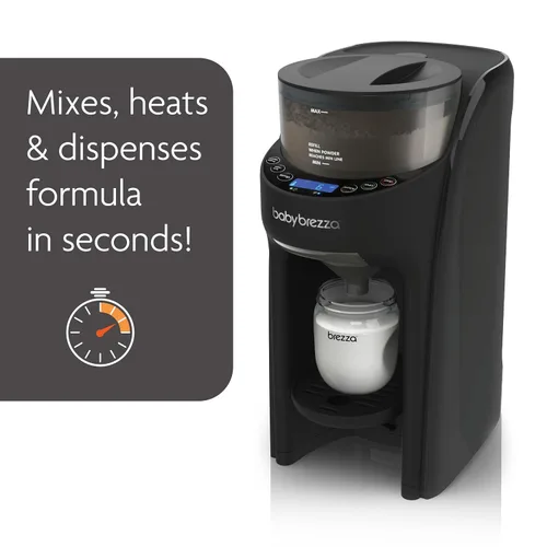 Vista 10 de Baby Brezza Formula Pro Advanced WiFi - Máquina dispensadora de fórmula, mezcla automáticamente un biberón de fórmula caliente al instante, prepara