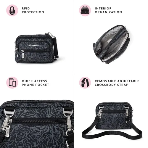 Vista 3 de Baggallini Triple Zip Bagg