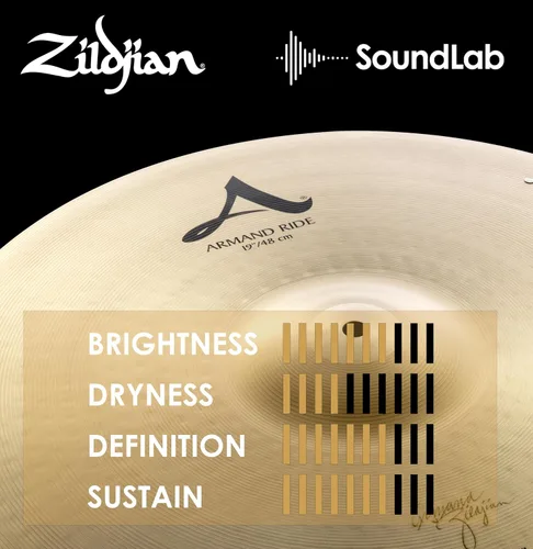Vista 6 de Zildjian A0034 - Platillo mediano (20 pulgadas)