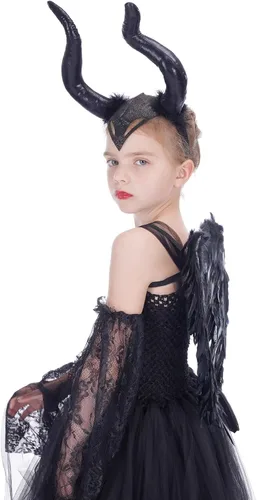Vista 5 de Kidswant Disfraz de princesa para niñas vestido de lujo para fiesta elegante con accesorios 2-12 años