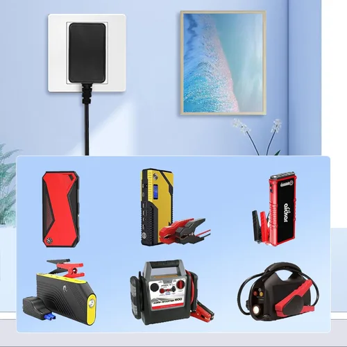 Vista 4 de Adaptador de fuente de alimentación de 15 V Cargador de 15 W para 450A 500A 600A 800A 1000A Tacklife HA2 T6 T8 Pro Car Jump Starter Booster DBPower