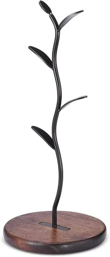 Vista 2 de ALLCENER Soporte para Tazas, Árbol de Tazas para Encimera, Organizador de Barra de Café y Té, Accesorio para Barra de Café y Organizador de Cocina