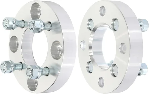 Vista 41 de SCITOO Espaciadores de rueda de 1.5 pulgadas, orificio 4x4 con adaptadores de pernos de 1/2 de 2.441 in para ClubCar Precedent para Adward 2 para EZ