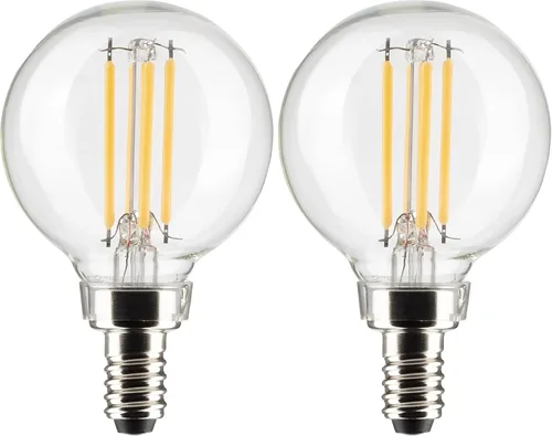 Vista 7 de Satco Bombilla LED de filamento antiguo estilo globo 20524-5.5G16.5/LED/CL/927/120V/E12 S21209