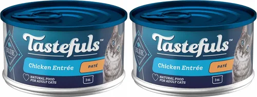 Vista 16 de Blue Buffalo Tastefuls Natural Pate - Comida húmeda natural para gatos, ternera, latas de 5.5 onzas (24 unidades) La carne de res real es lo